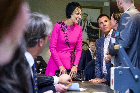 Queen Maxima Attends Event In Tilburg - Netherlands