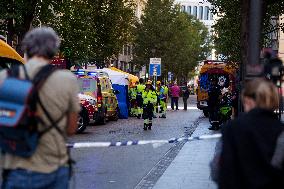 Several Missing After Madrid Building Collapse - Spain