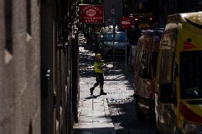Several Missing After Madrid Building Collapse - Spain