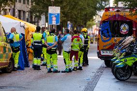 Several Missing After Madrid Building Collapse - Spain
