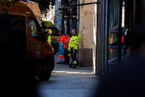 Several Missing After Madrid Building Collapse - Spain