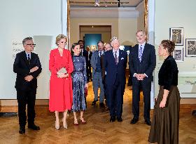 Spanish Royals Visit Belgium - Brussels