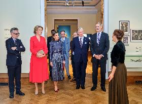 Spanish Royals Visit Belgium - Brussels