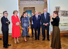 Spanish Royals Visit Belgium - Brussels
