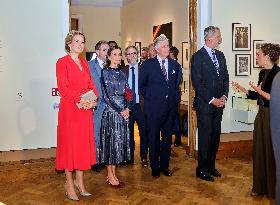 Spanish Royals Visit Belgium - Brussels