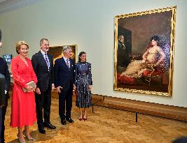 Spanish Royals Visit Belgium - Brussels