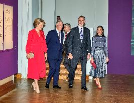 Spanish Royals Visit Belgium - Brussels