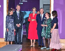 Spanish Royals Visit Belgium - Brussels