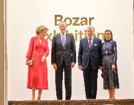 Spanish Royals Visit Belgium - Brussels