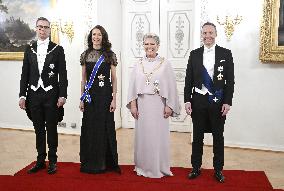 Islannin presidenttipari valtiovierailulla Suomessa