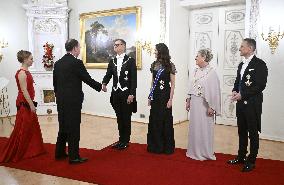 Islannin presidenttipari valtiovierailulla Suomessa