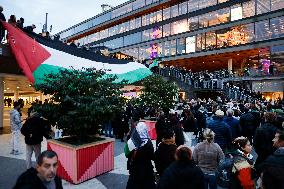 MANIFESTATION GLOBAL MOVEMENT TO GAZA