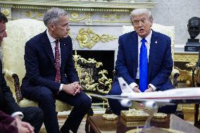 Canadian Prime Minister Carney visits Trump White House