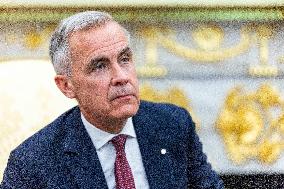 US President Donald J. Trump meets with Canadian Prime Minister Mark Carney