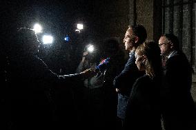 Negotiations in Matignon after Prime Ministers Resignation - Paris AJ