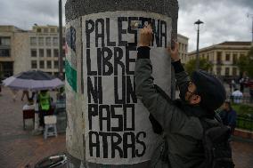 Pro-Palestine Demonstrations on the Two-year Israel Attack by Hamas