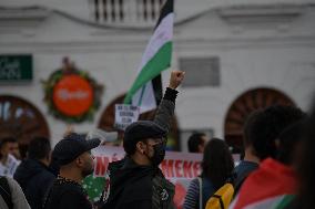 Pro-Palestine Demonstrations on the Two-year Israel Attack by Hamas