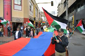 Pro-Palestine Demonstrations on the Two-year Israel Attack by Hamas