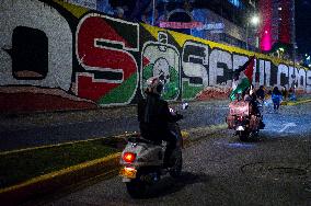 Pro-Palestine Demonstrations on the Two-year Israel Attack by Hamas