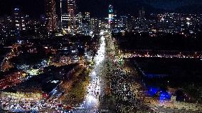 Pro-Palestine Demonstrations on the Two-year Israel Attack by Hamas