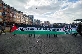 Pro-Palestine Demonstrations on the Two-year Israel Attack by Hamas