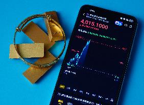 The Spot Price of Gold Reached Record High