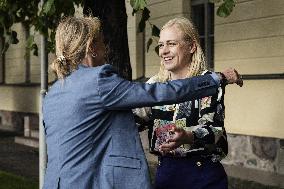 Ulkoministeri Elina Valtonen tapaa Islannin ulkoministerin Thorgerdur Katrin Gunnarsdottirin