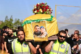 Funeral of A Hezbollah Member - Lebanon