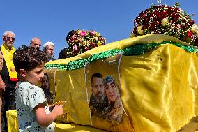 Funeral of A Hezbollah Member - Lebanon