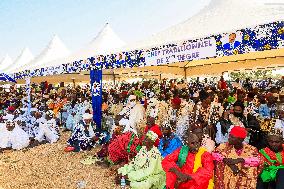 Paul Biya During His Campaign Rally - Cameroon