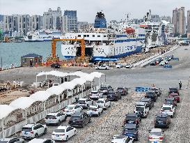 The Ferry Route Across the Bohai Strait