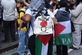 Anti Israel Protest - NYC