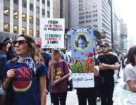 Anti Israel Protest - NYC
