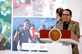 President Claudia Sheinbaum Holds Briefing - Mexico