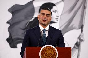 President Claudia Sheinbaum Holds Briefing - Mexico