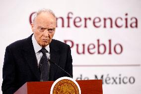 President Claudia Sheinbaum Holds Briefing - Mexico