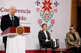 President Claudia Sheinbaum Holds Briefing - Mexico