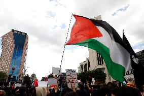 Demonstrator for a Free Palestine State - Mexico City