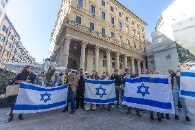 Commemoration of The Massacre of 7 October - Milan