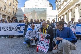 Commemoration of The Massacre of 7 October - Milan