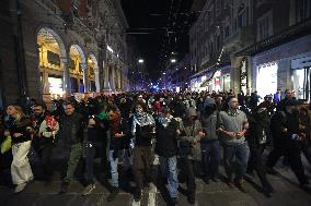 Pro-Palestinian Protest - Italy