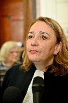 Lawyers Darrigade and Menviell At Mazan Rape Case Appeal Trial - Nimes