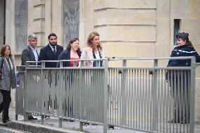 PM Lecornu Meets With Ecologist Party Heads - Paris