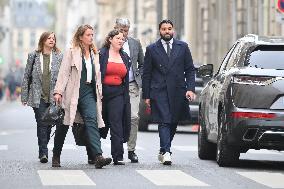 PM Lecornu Meets With Ecologist Party Heads - Paris