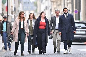 PM Lecornu Meets With Ecologist Party Heads - Paris