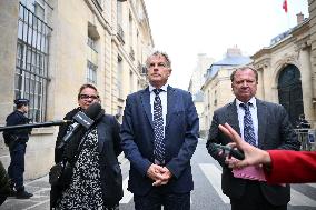 PM Lecornu Meets With Communist Party Heads - Paris