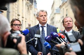 PM Lecornu Meets With Communist Party Heads - Paris