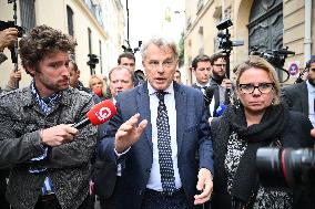 PM Lecornu Meets With Communist Party Heads - Paris