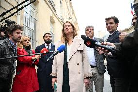 PM Lecornu Meets With Ecologist Party Heads - Paris