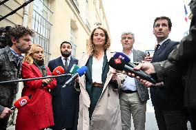 PM Lecornu Meets With Ecologist Party Heads - Paris